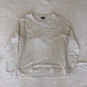 NWT The Limited Casual Top Cream with Black Flecks